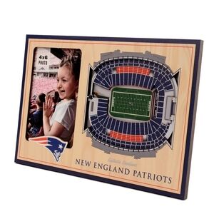 Youthefan‎ NFL New England Patriots 3D Stadium Views Photo Frame NEW 4x6